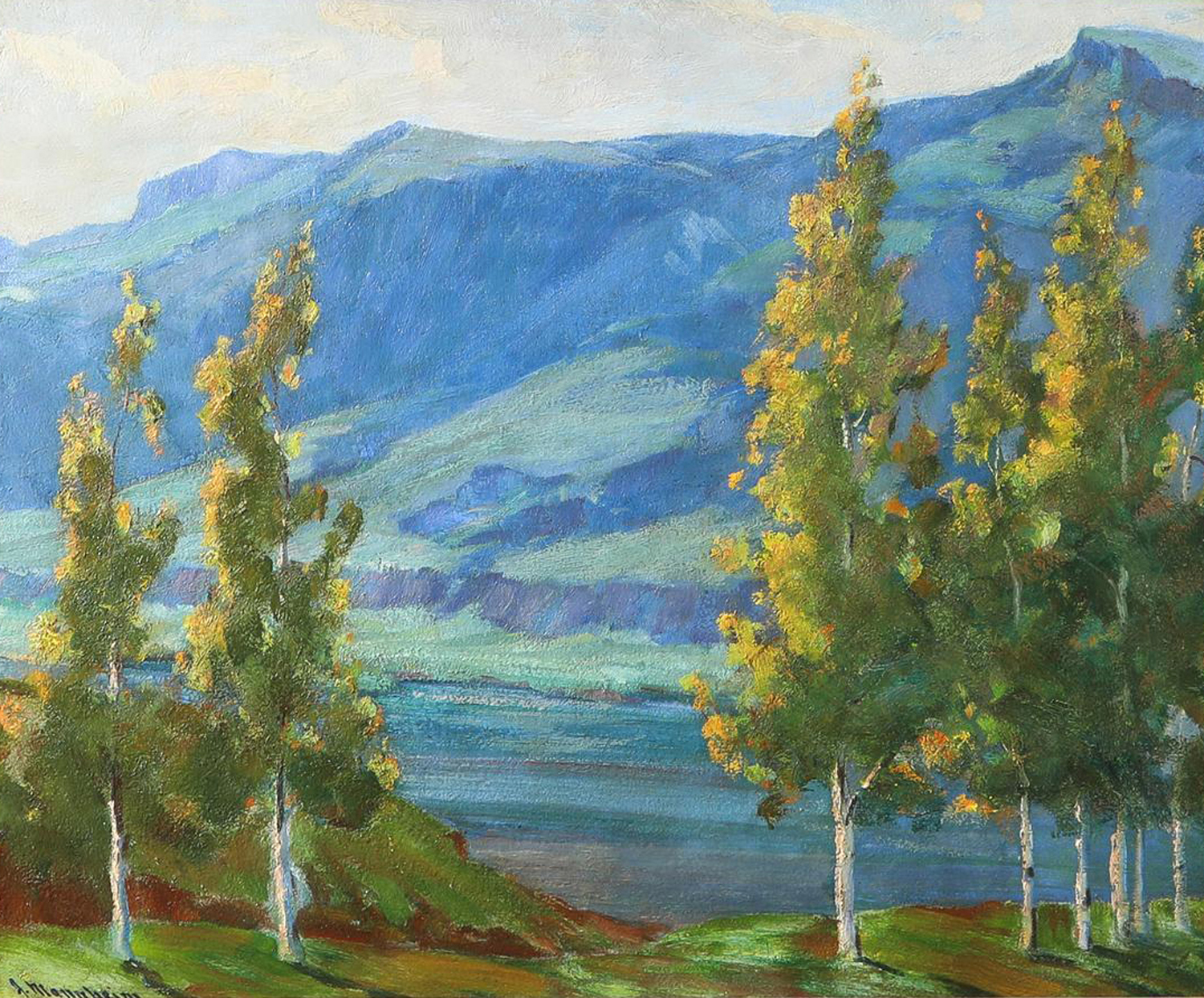 Landscape with Mountain in the Distance, 20th century