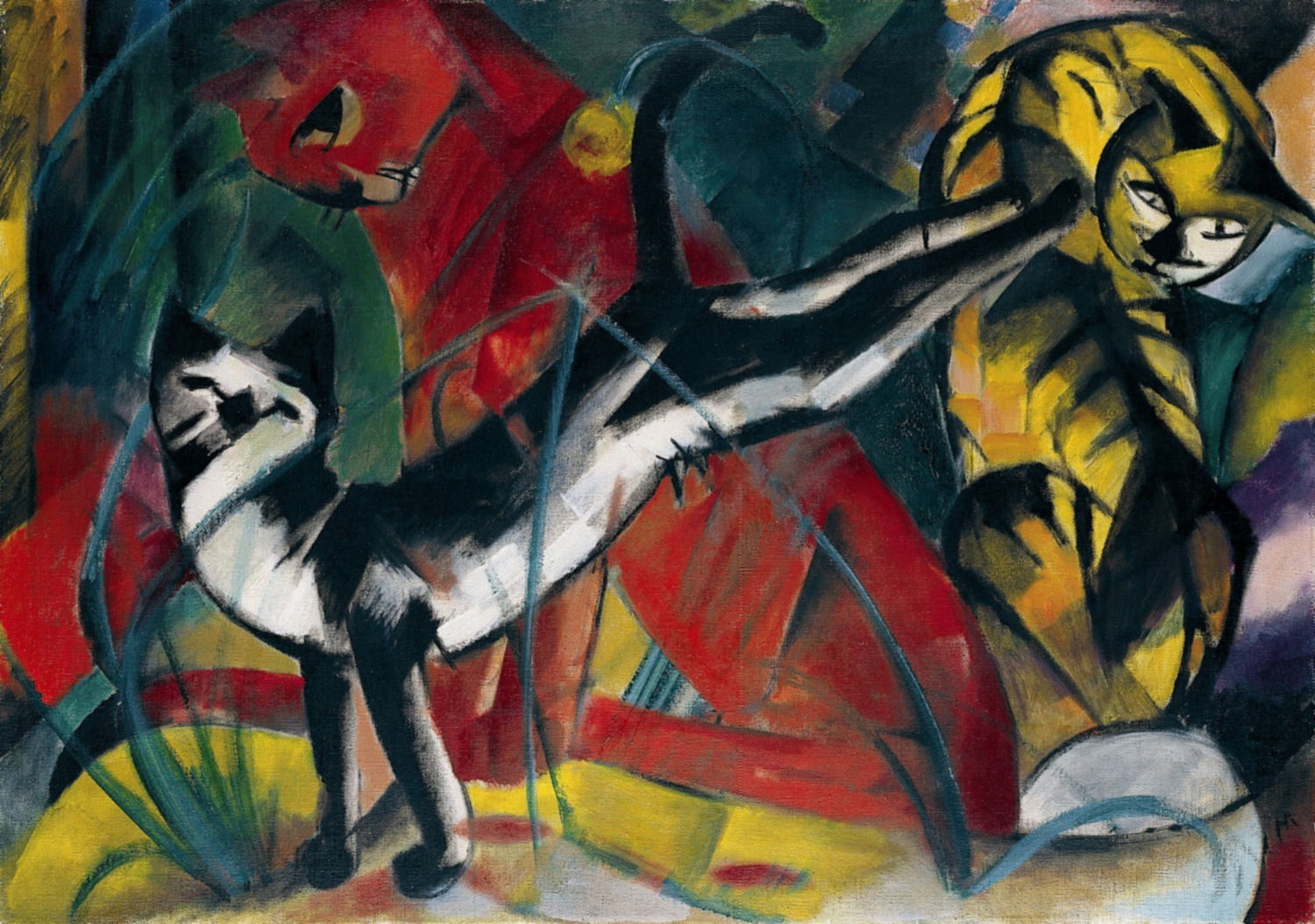 Three Cats, 1913