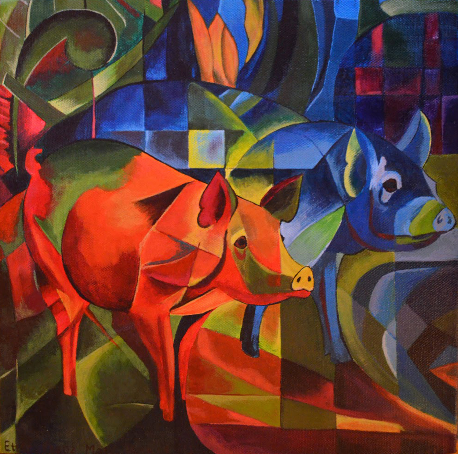 Pigs, 1912