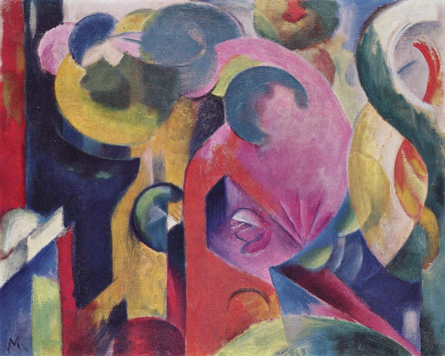 Komposition III, 1914