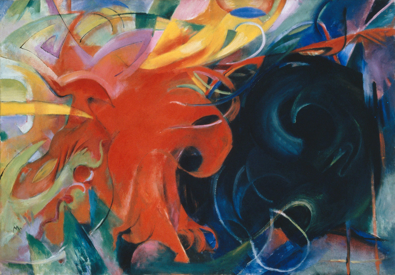 Kampfende Formen (Fighting Forms), 1914