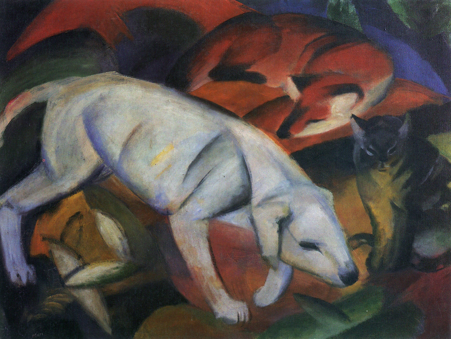 Drei Tiere (Three Animals), 1912