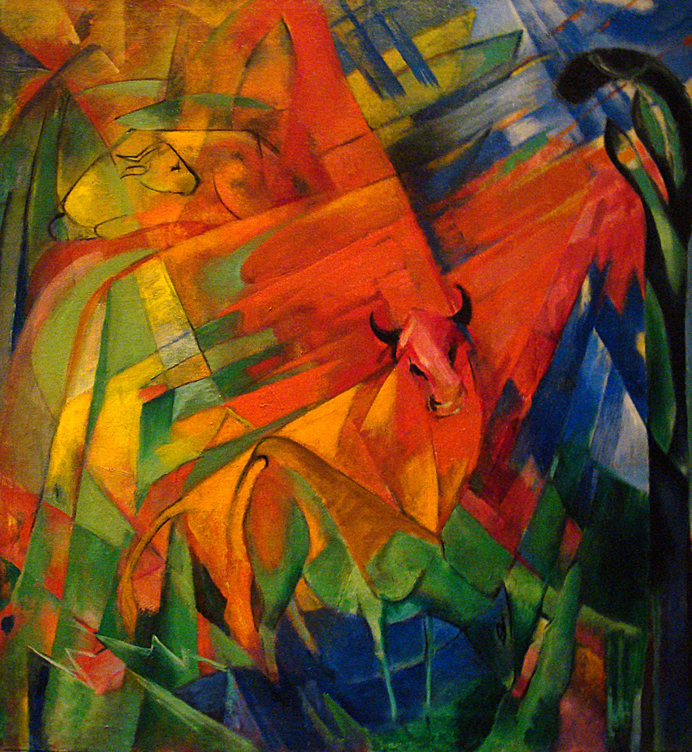 Animals in a Landscape, 1914