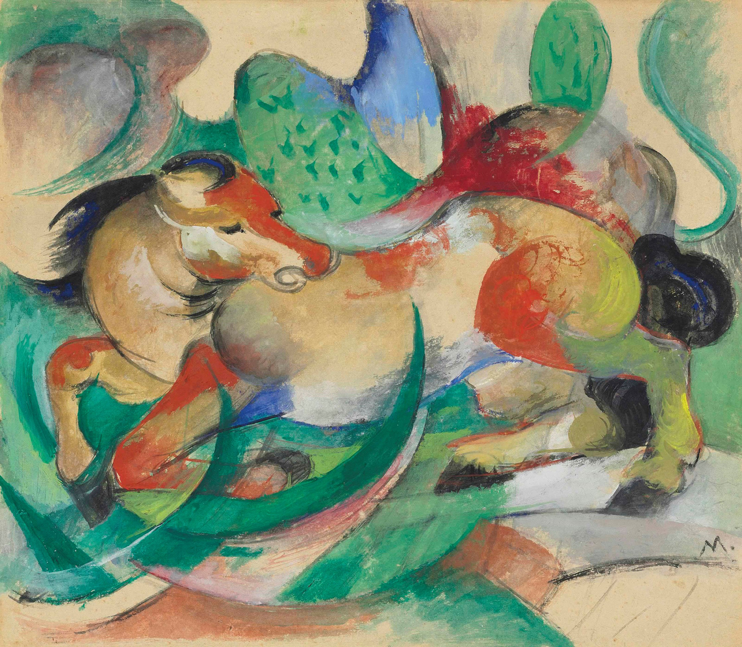 Jumping Horse, 1913