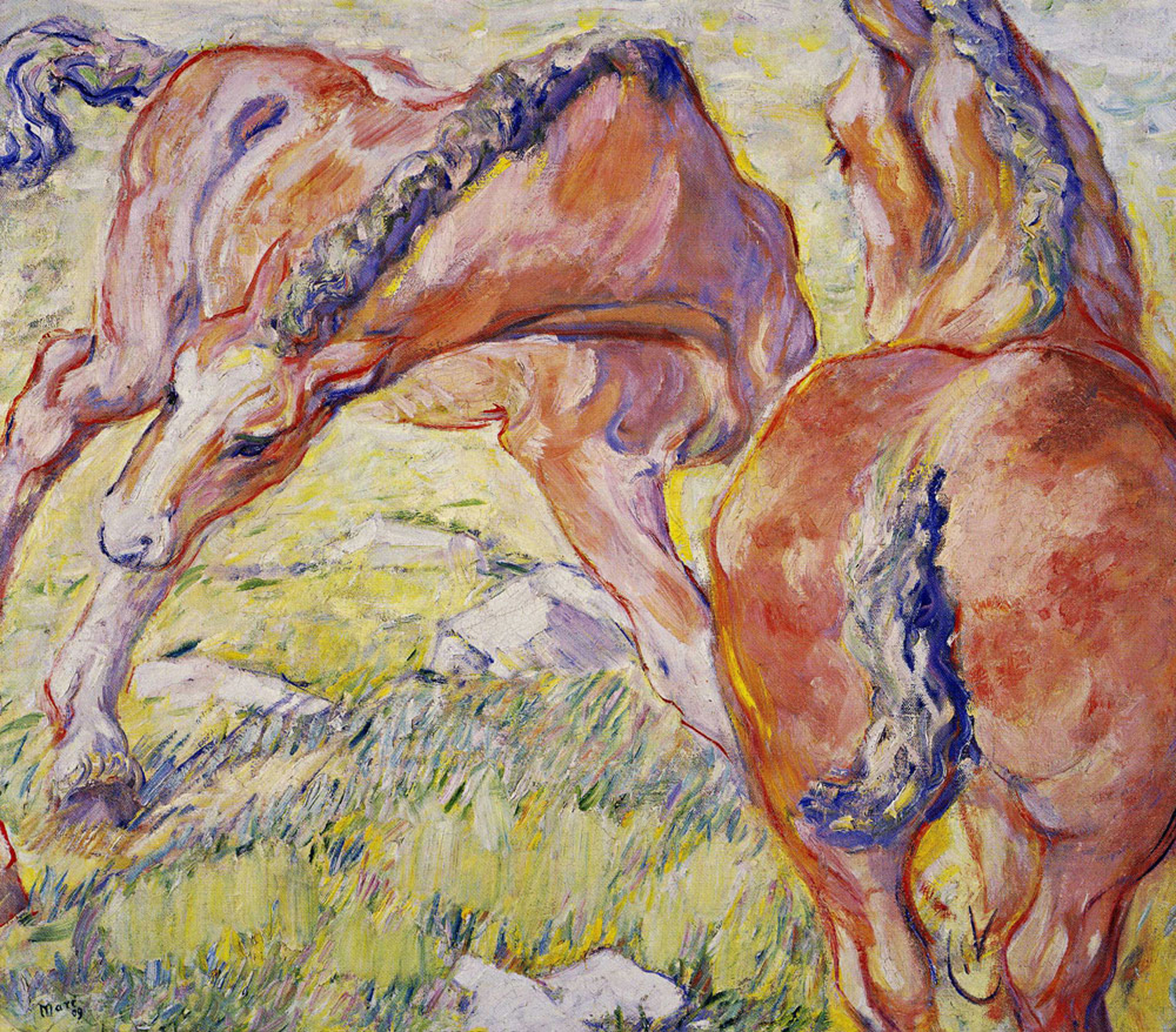Mare with a Foal, 1909