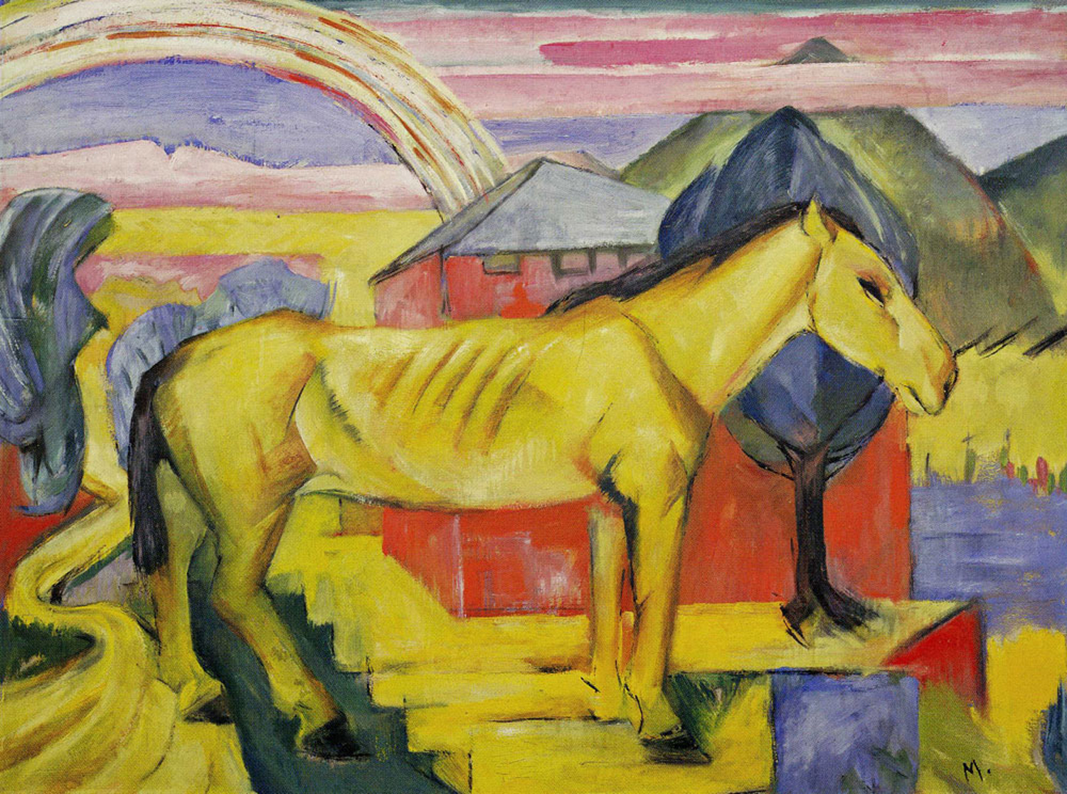 The Long Yellow Horse, 1913