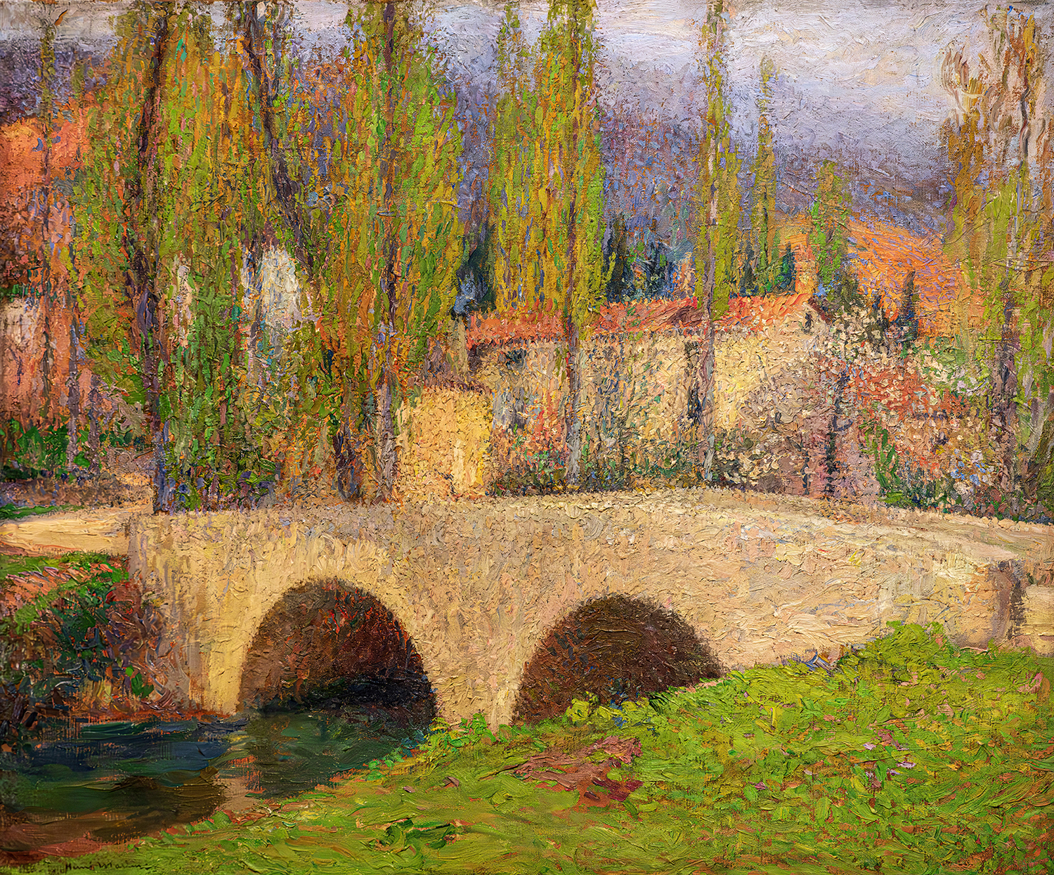 The Bridge at Labastide-du-Vert, 20th century