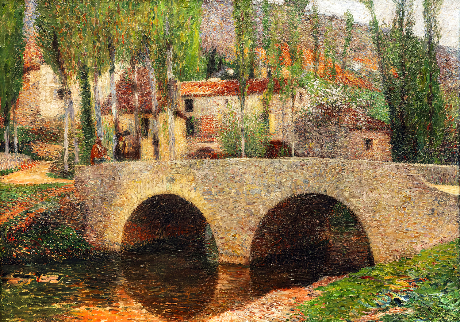 The Bridge at Labastide-du-Vert,  c. 1920