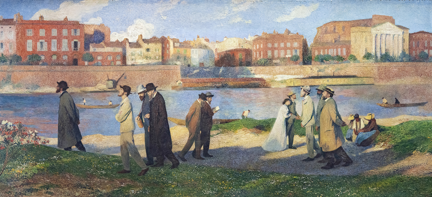 The Banks of the Garonne, Walkers or Dreamers, 1906