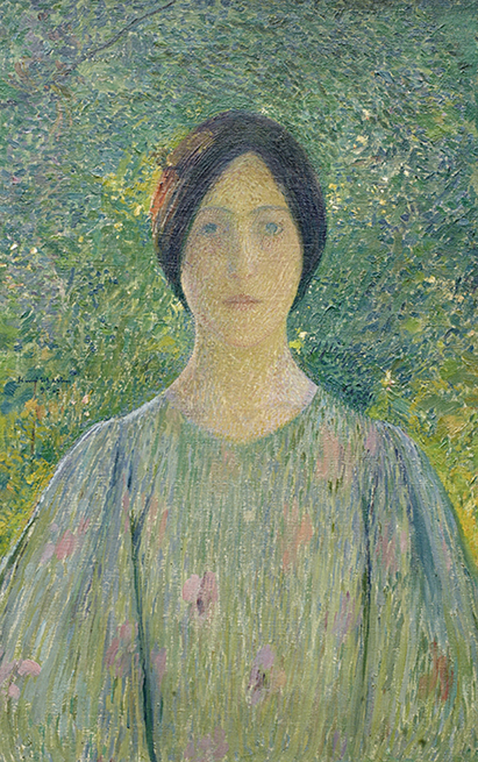 Young Lady with a Flowered Dress, 20th century