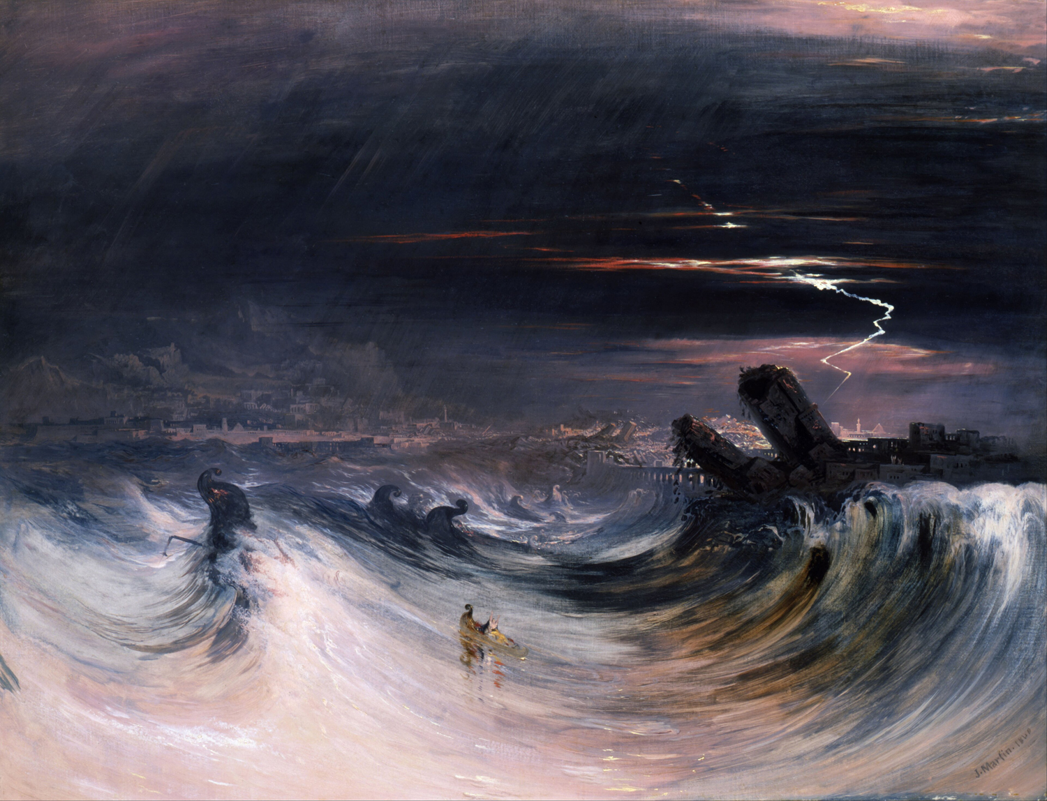 Destruction of Tyre, 1840