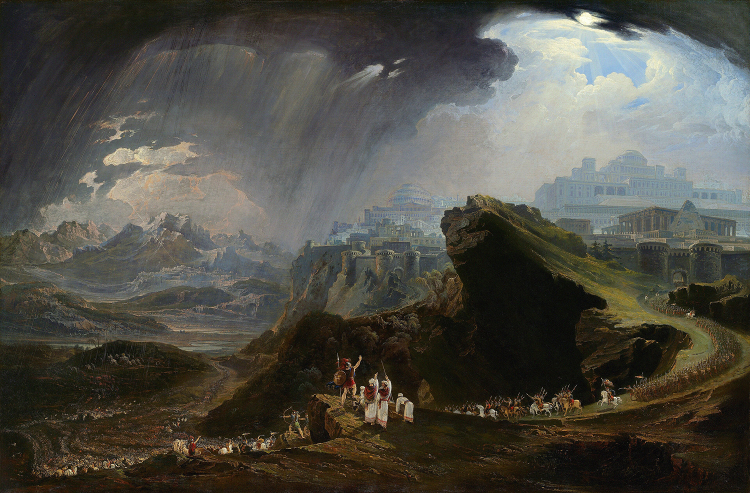 Joshua Commanding the Sun to Stand Still, c. 1840