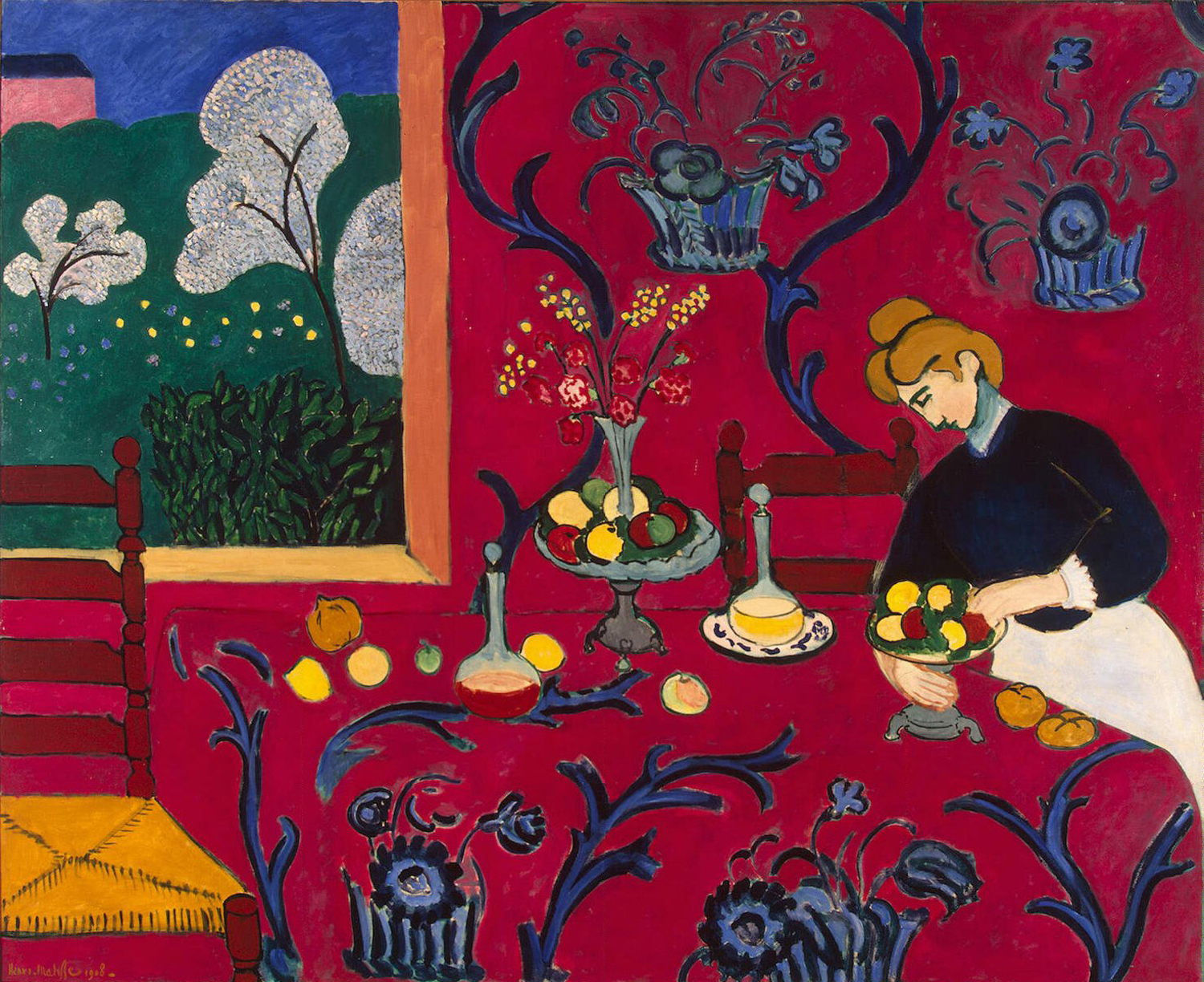 The Dessert: Harmony in Red, 1908