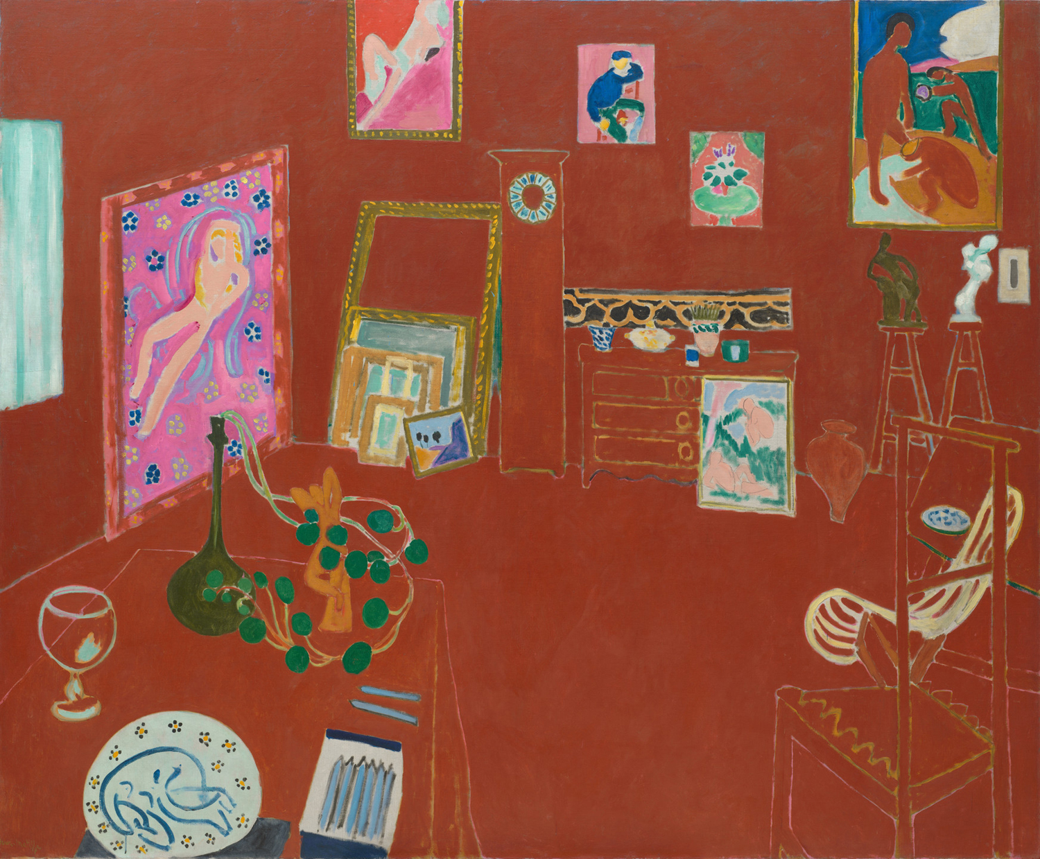 l'Atelier Rouge, 1911