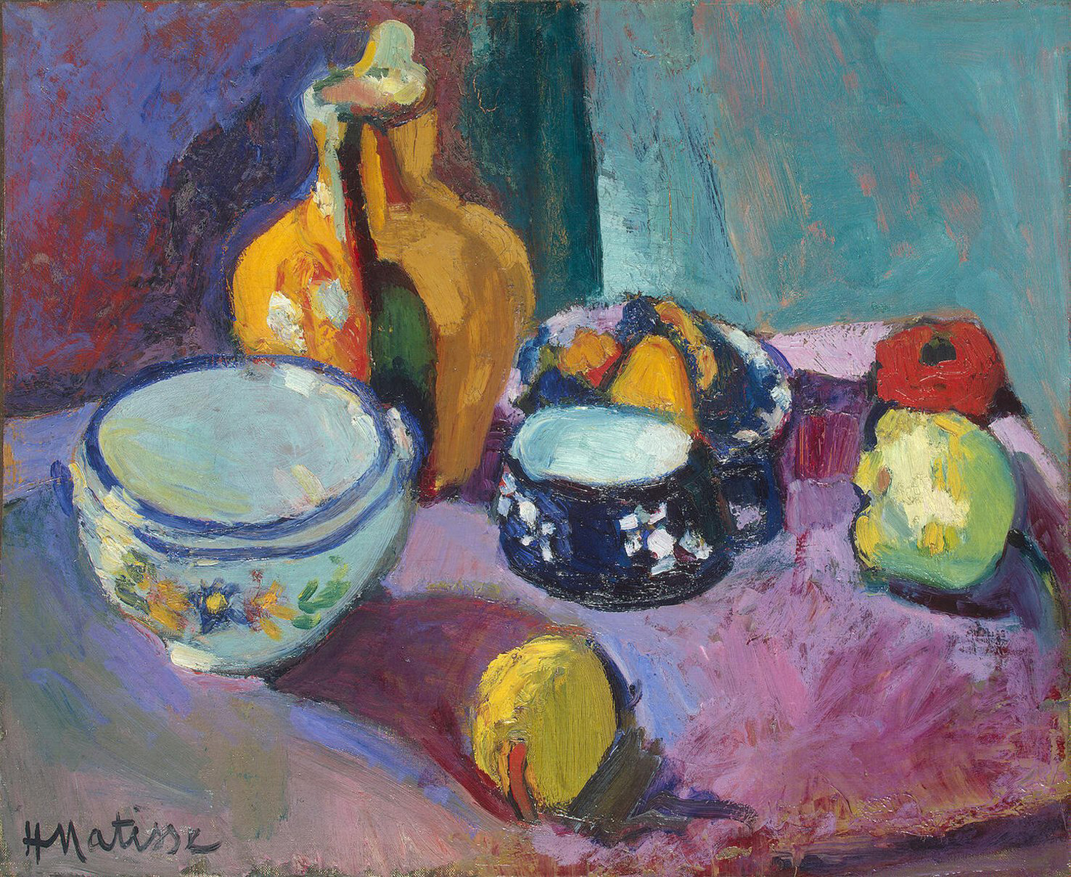 Dishes and Fruit, 1901