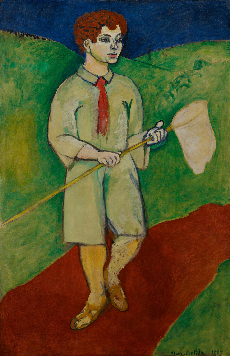 Boy with a Butterfly Net, 1907