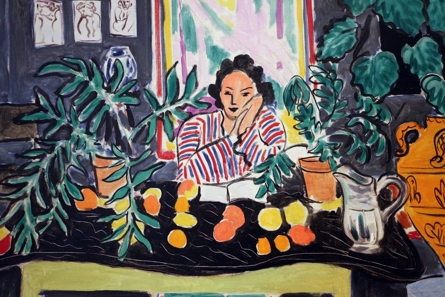 Interior with Etruscan Vase, 1940