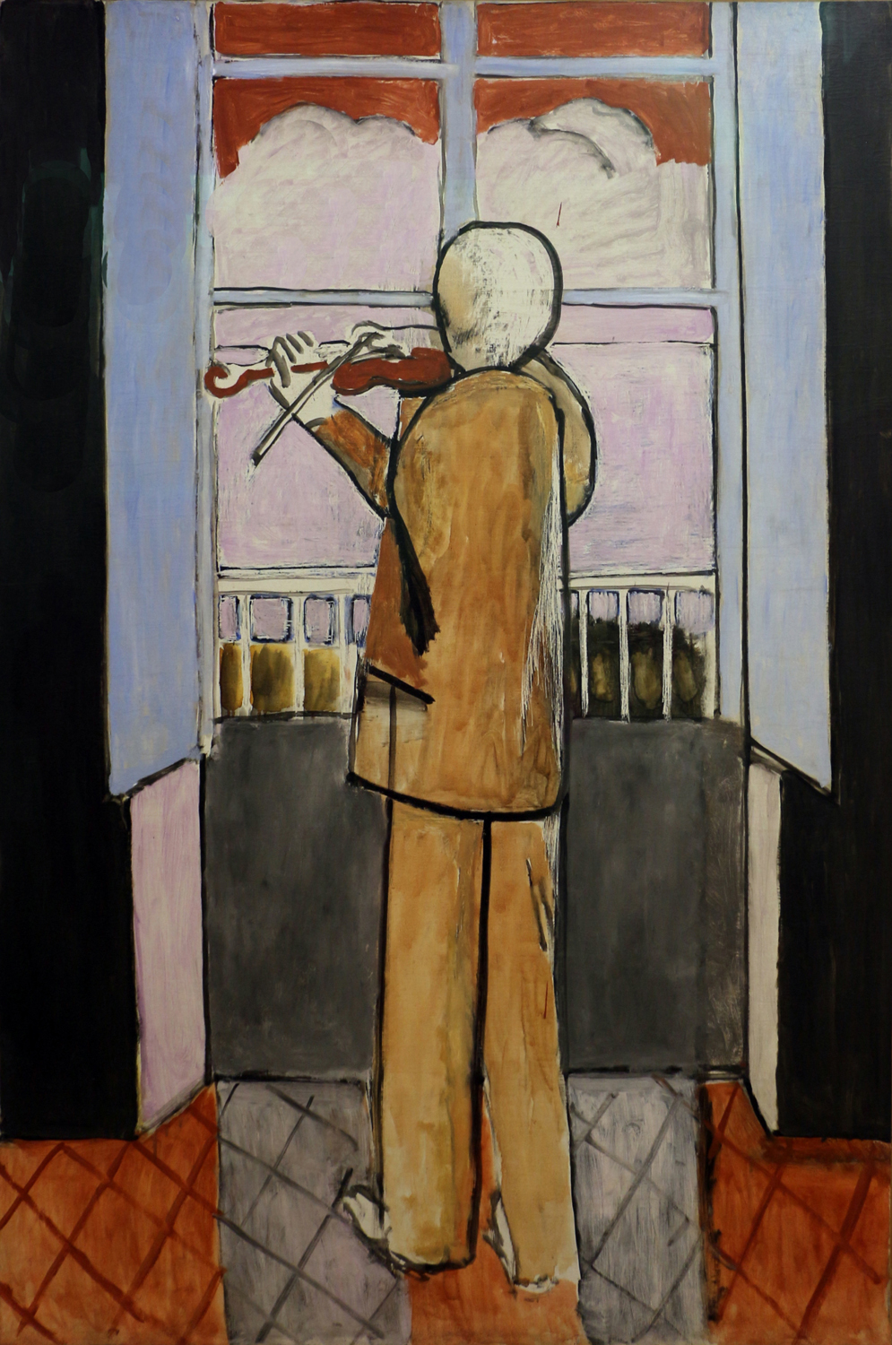 Violinist at the Window, 1918