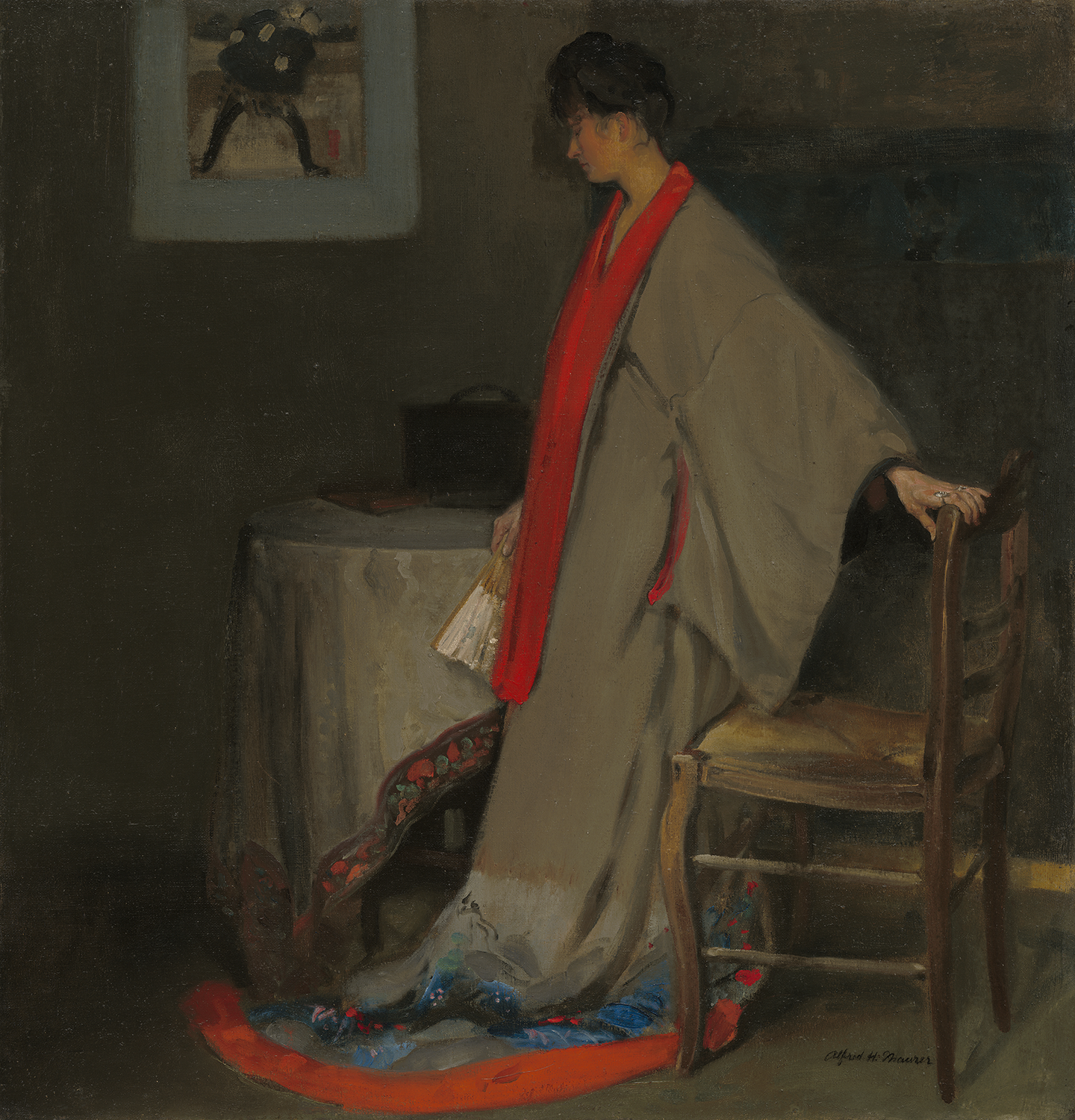 Young Woman in Kimono, c.1901