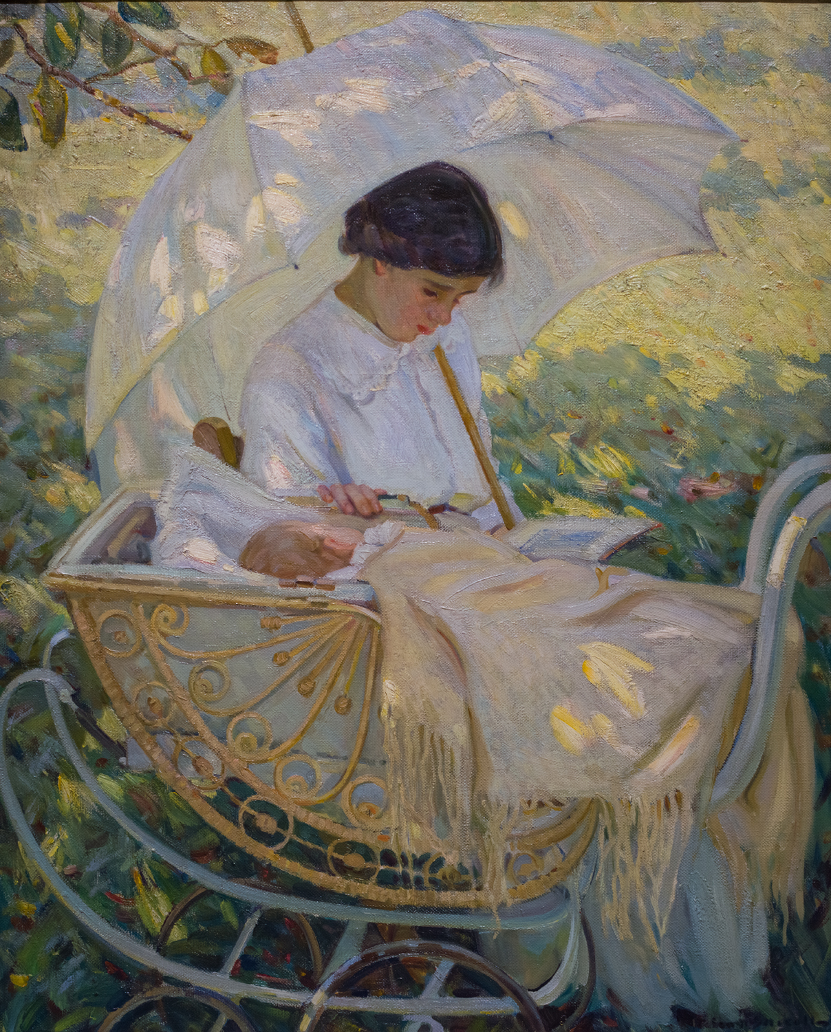 In the Shade of a Tree, 1910