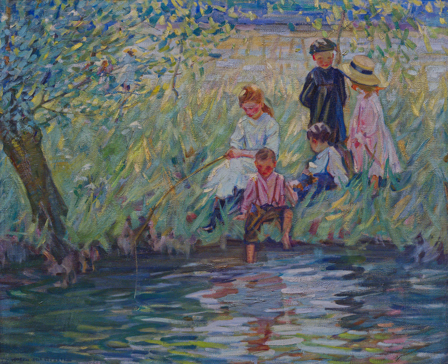 Fishing, c. 1907