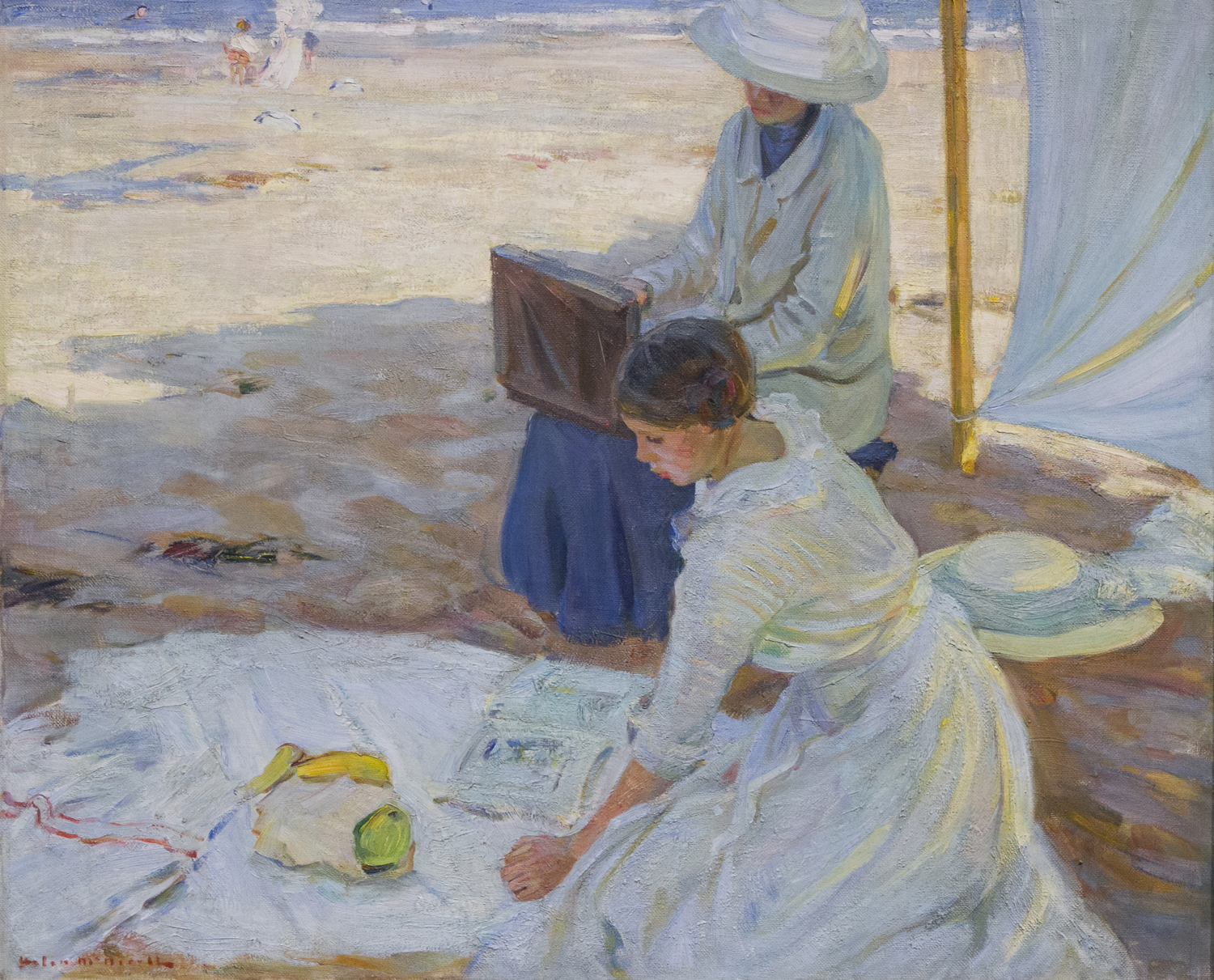 Under the Shadow of the Tent, 1914