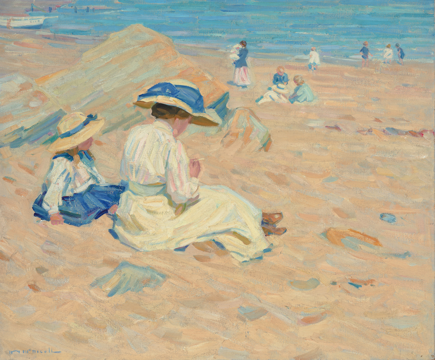On the Beach, 1912