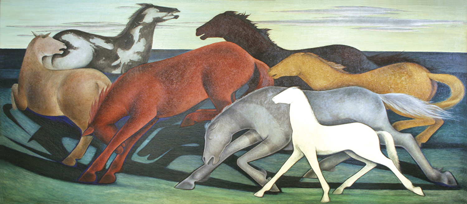 Horses at Night, 1934