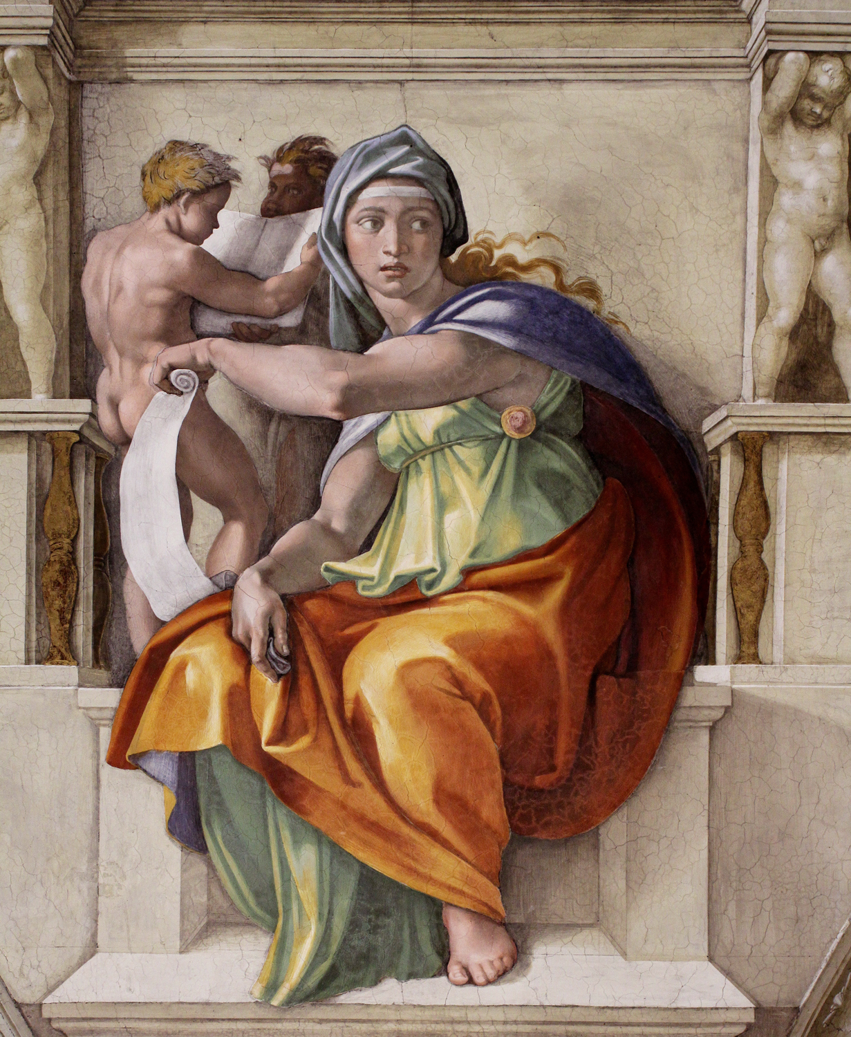 The Delphic Sibyl, c. 1511