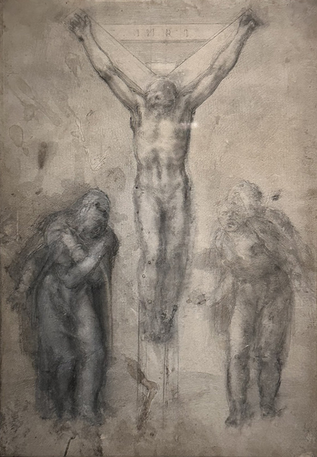 Crucifixion with the Virgin and St John the Evangelist, c. 1555-63