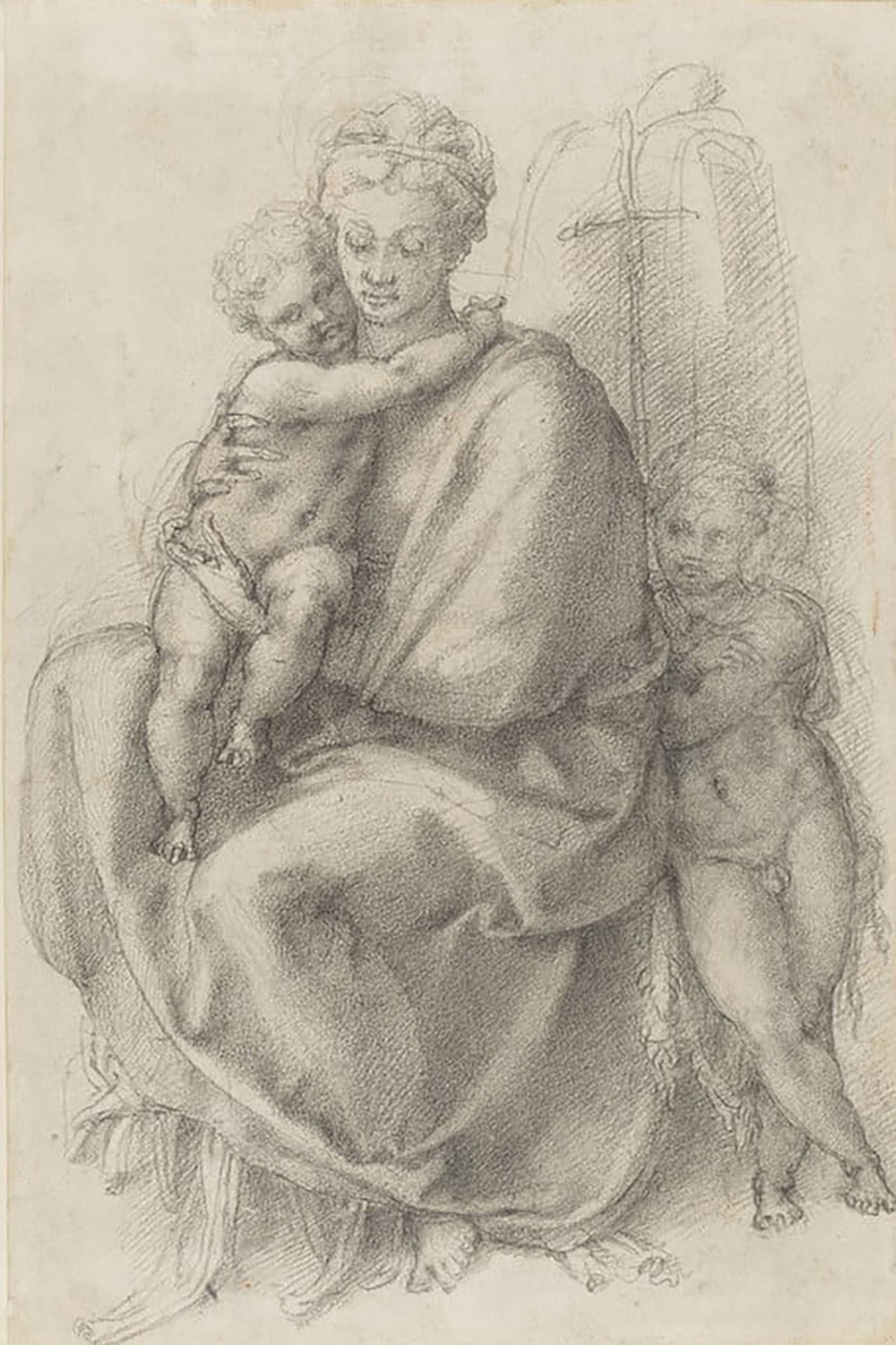 The Virgin and Child with the Young St John, c.1532