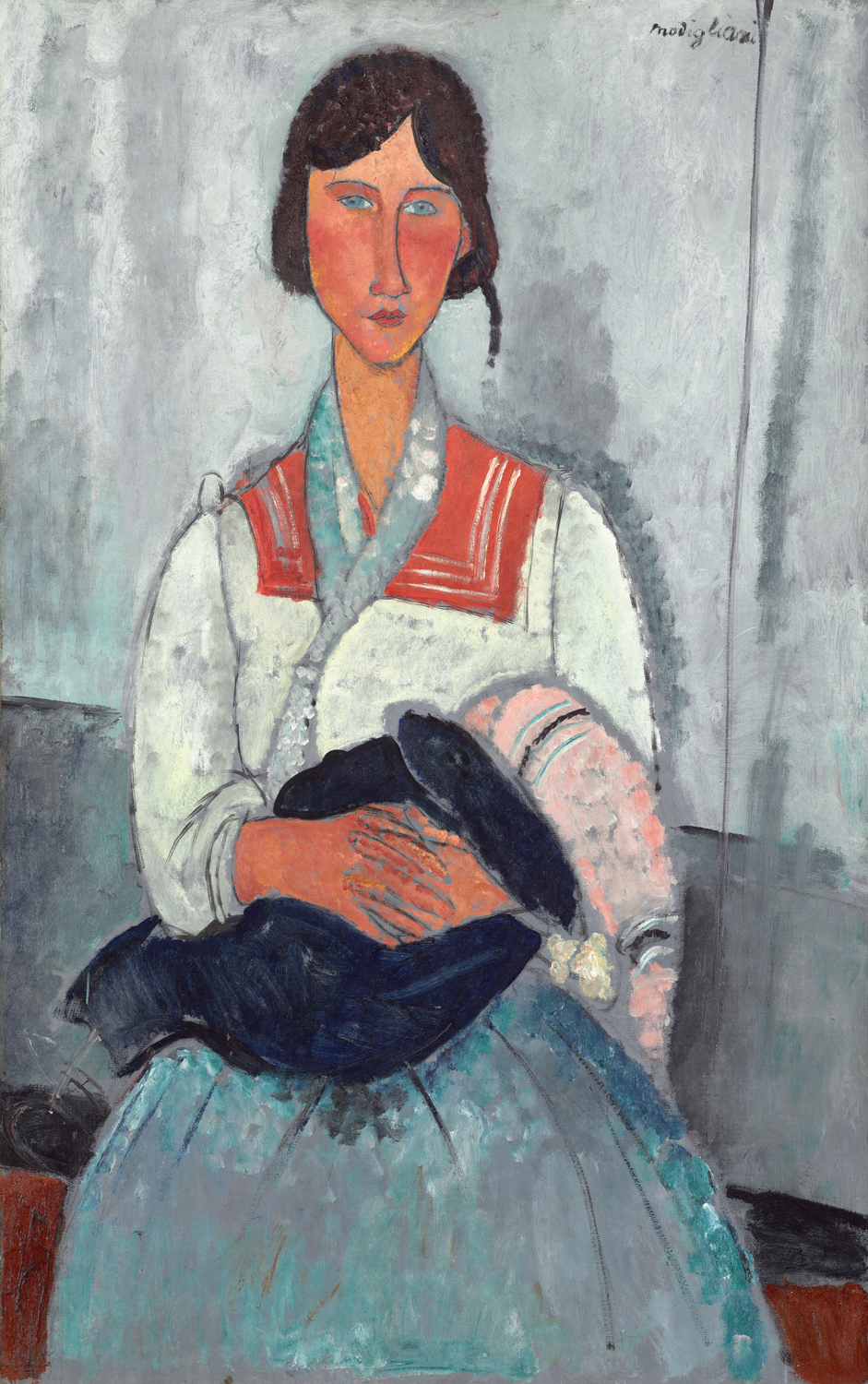 Gypsy Woman with a Baby, 1919
