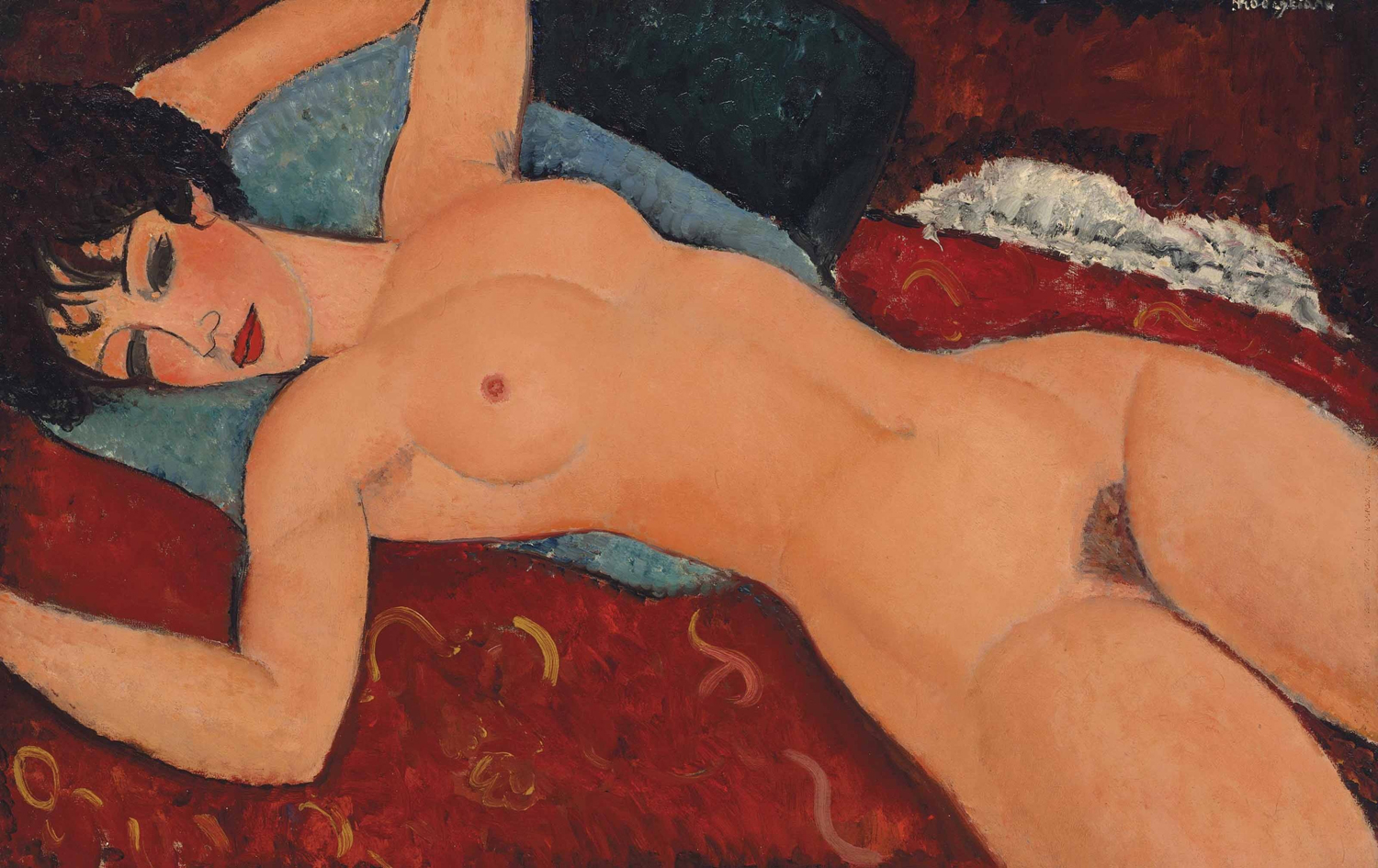 Sleeping Nude (Nu Couche), 1917