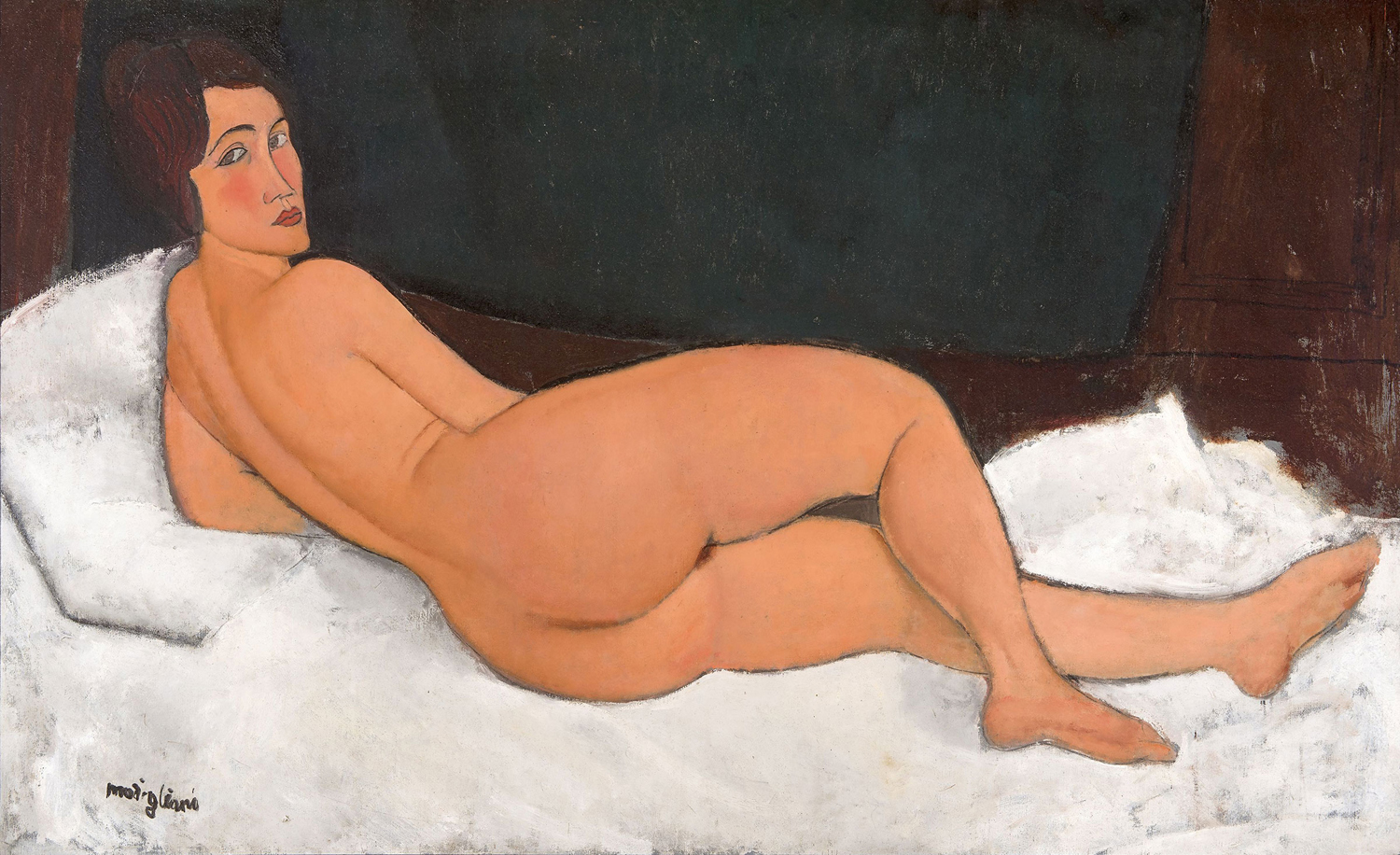 Sleeping Nude on Her Left Side (Nu Couche sur le Cote Gauche), 1917