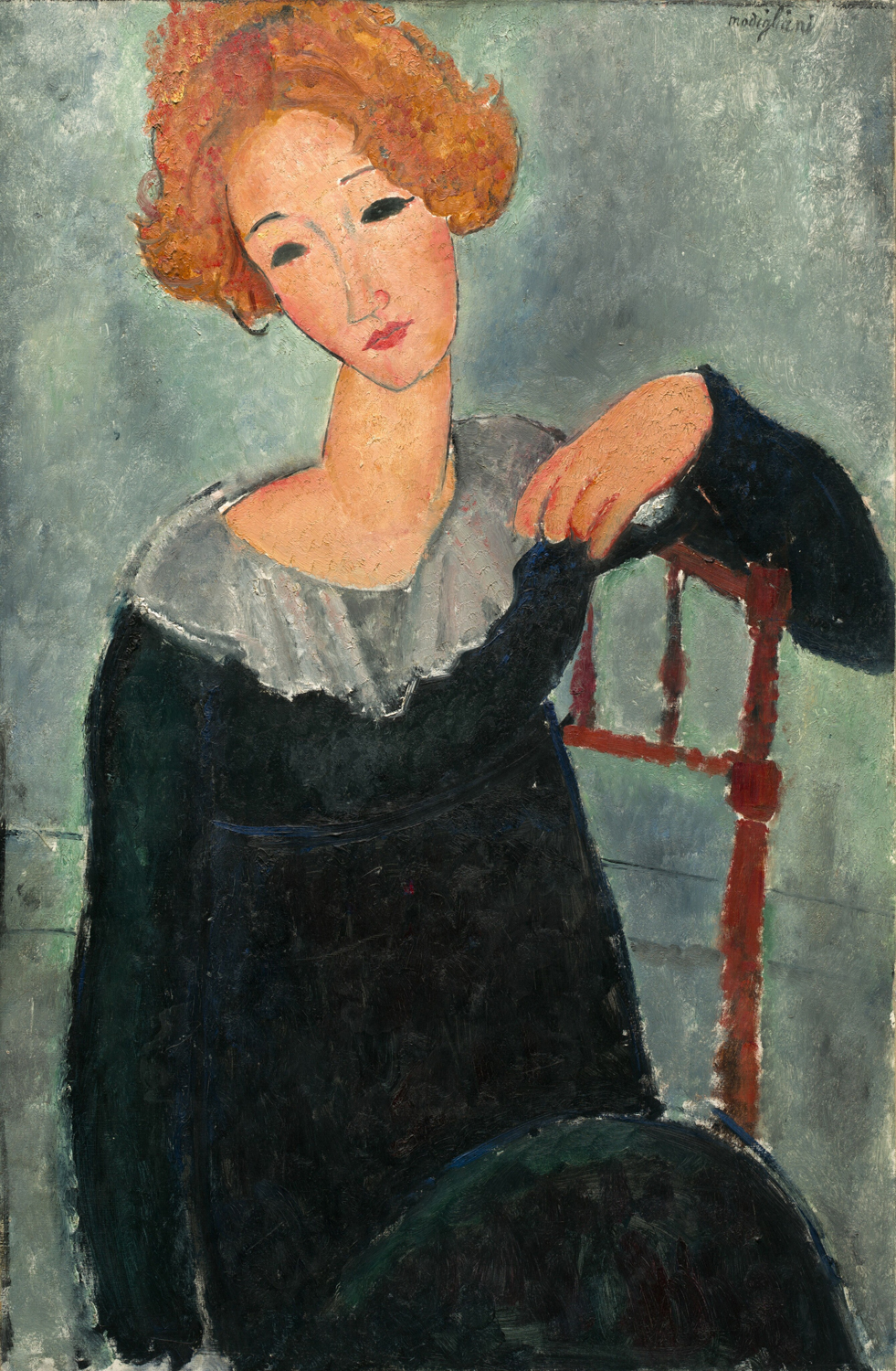 Woman with Red Hair, 1917