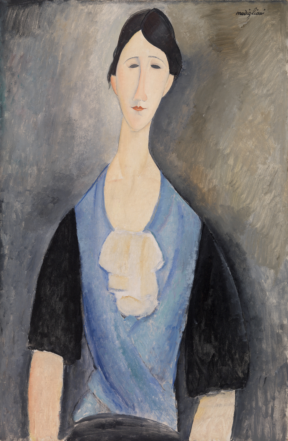 Young Woman in Blue (Giovane Donna in Azzurro), 1919