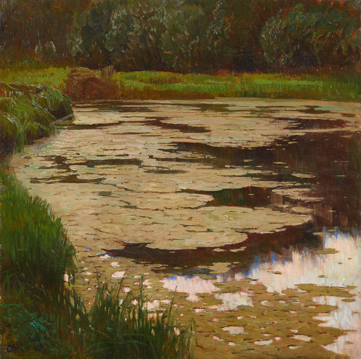 Forest Pond with Water Lilies, 1899