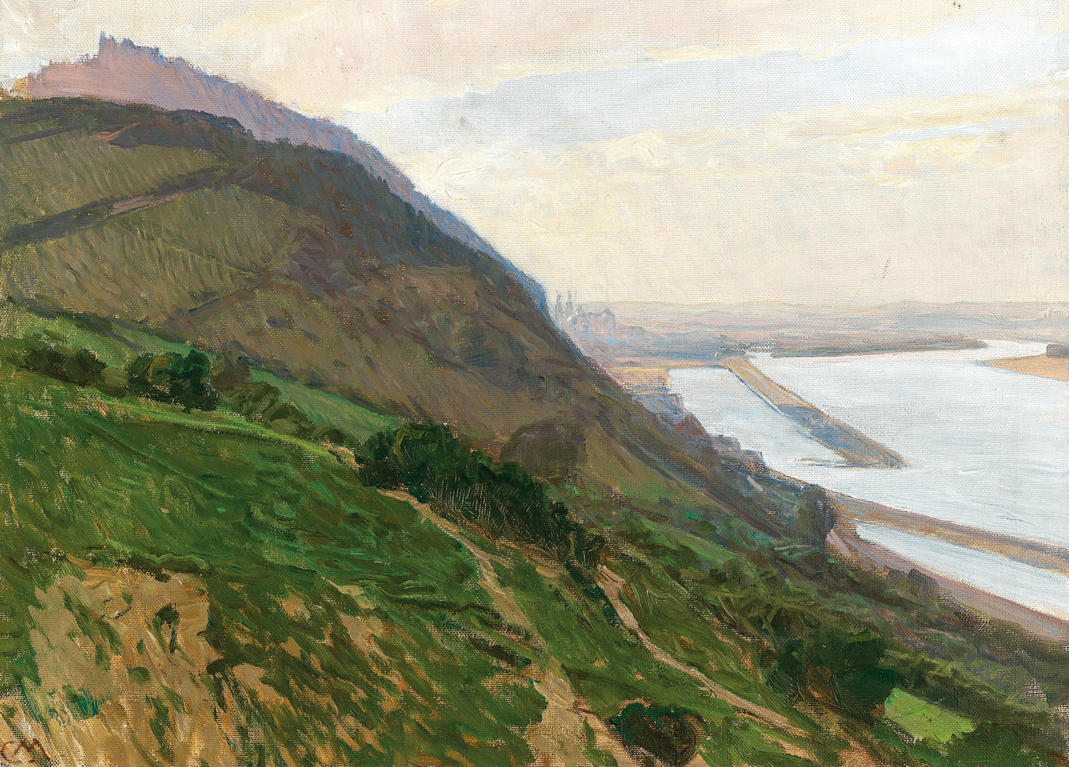 View of the Danube, c. 1915