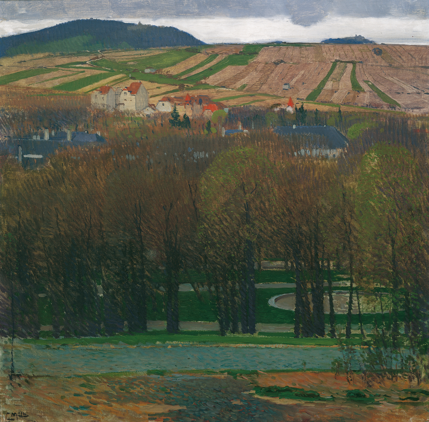 View from Heiligenstadt to the Nussberg, 1905