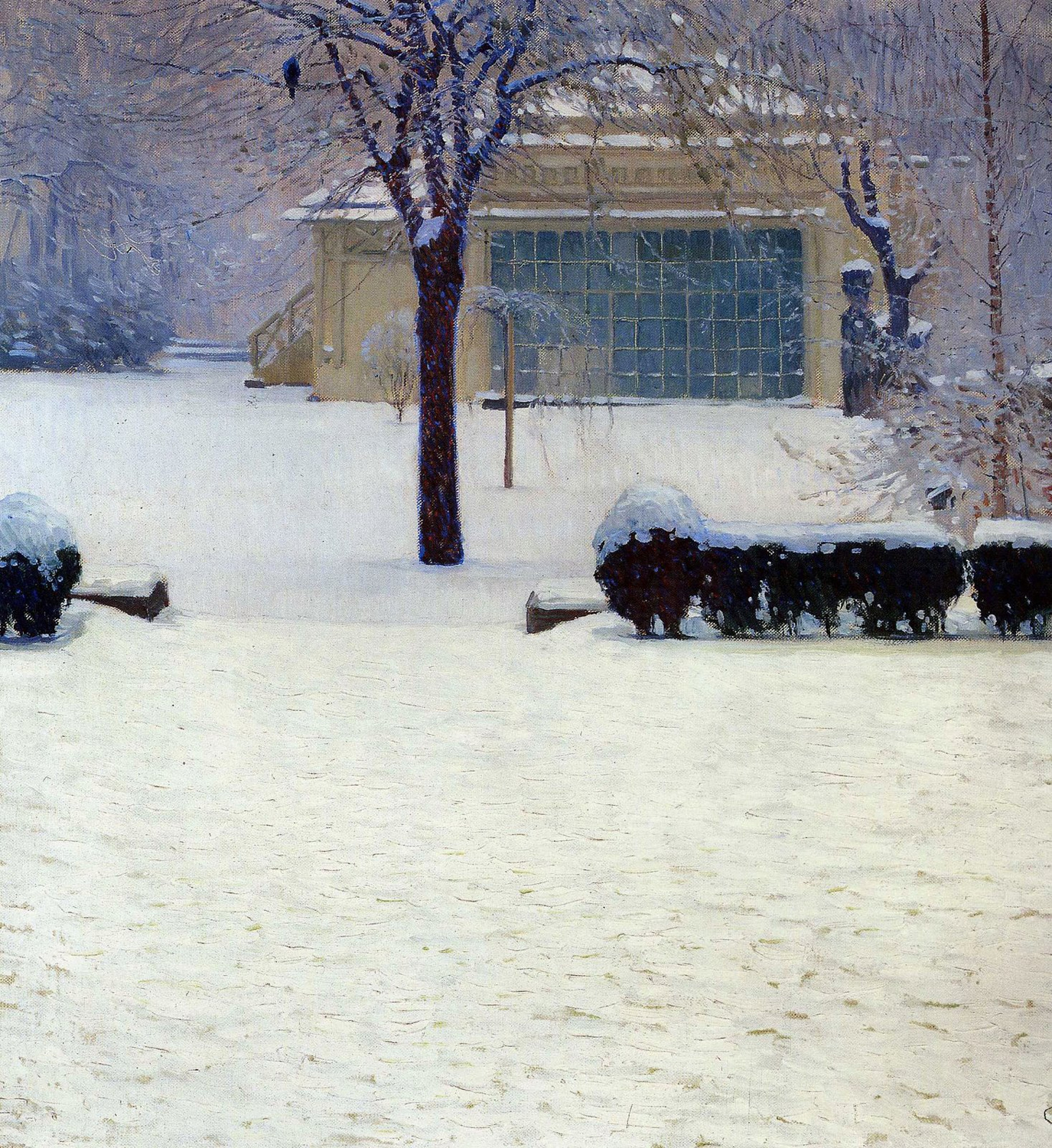 Snowbound Studio in Theresianumgasse, c. 1900-03