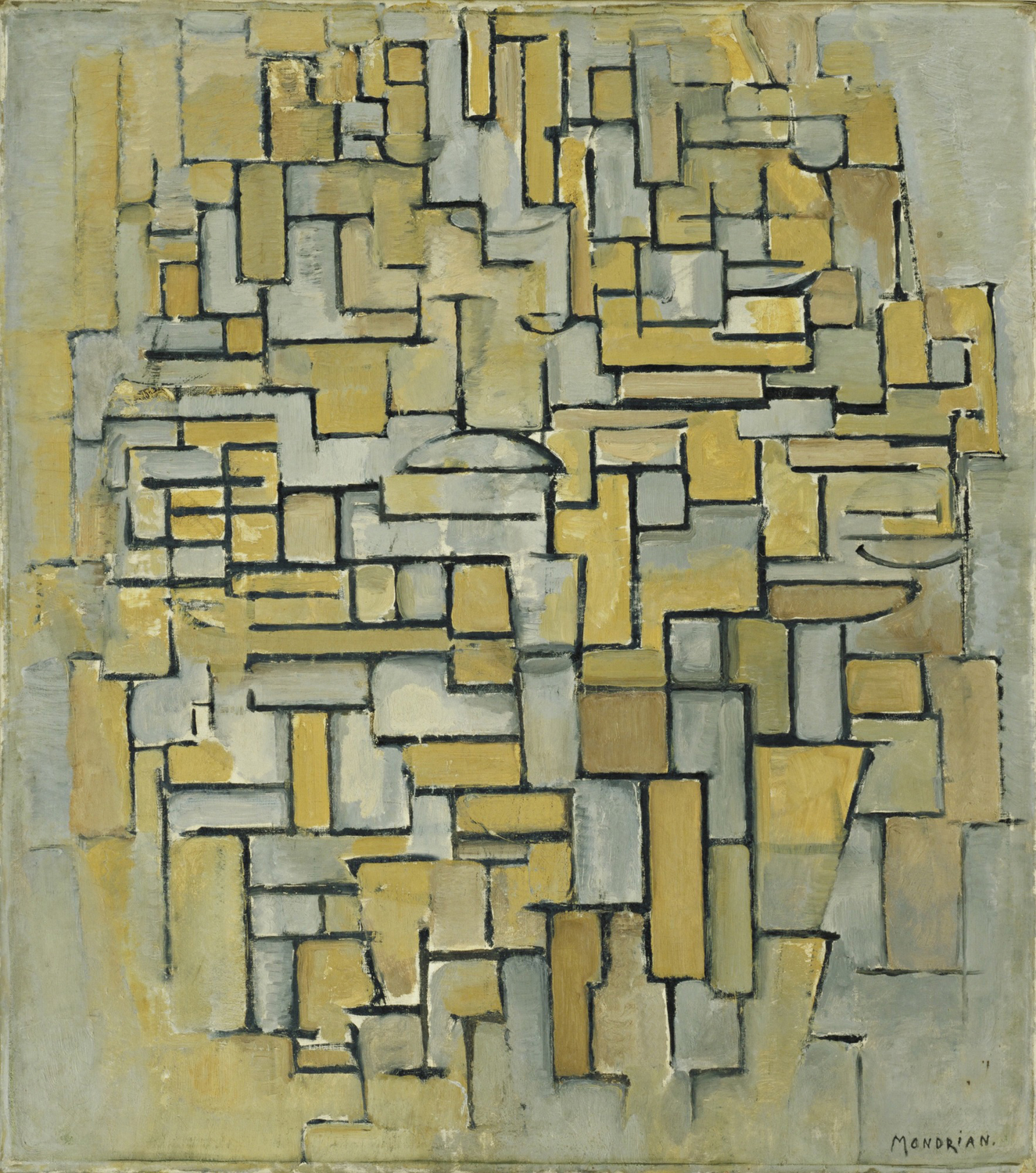 Composition in Brown and Grey, 1913