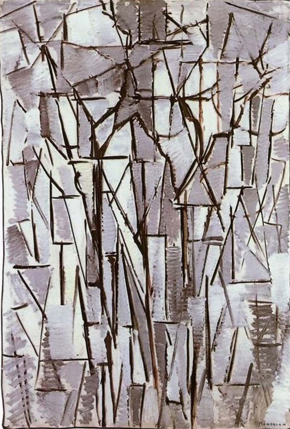 Compositie Momen 2 (Composition Trees II), 1912-13