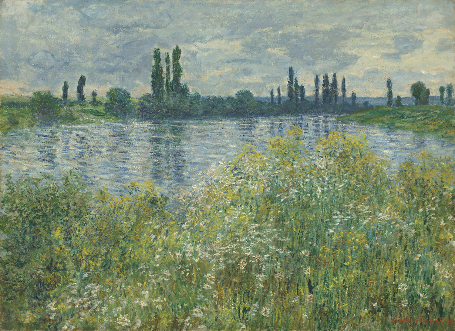 Banks of the Seine, Vetheuil, 1880