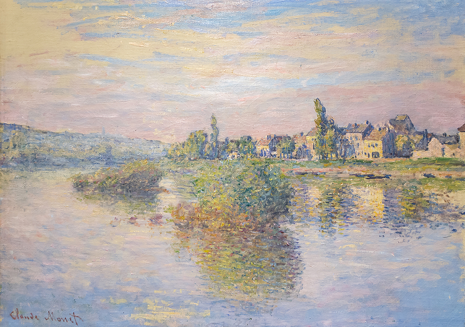 Bords de la Seine, Lavacourt, 1879
