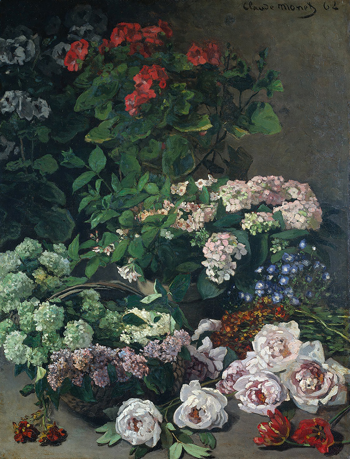 Fleurs de Printemps, 1864