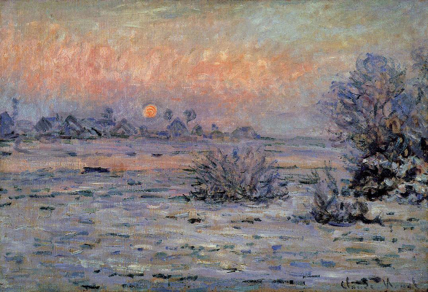 Hiver - Lavacourt, Le Havre, 1879-80