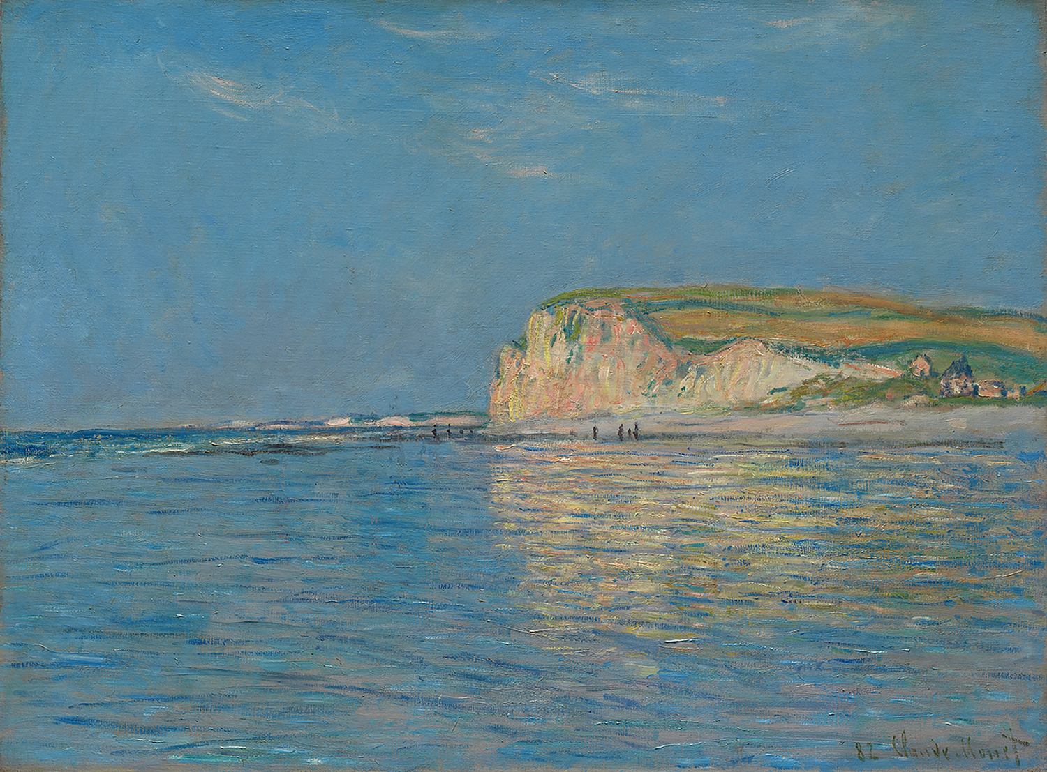 Low Tide At Pourville, 1882
