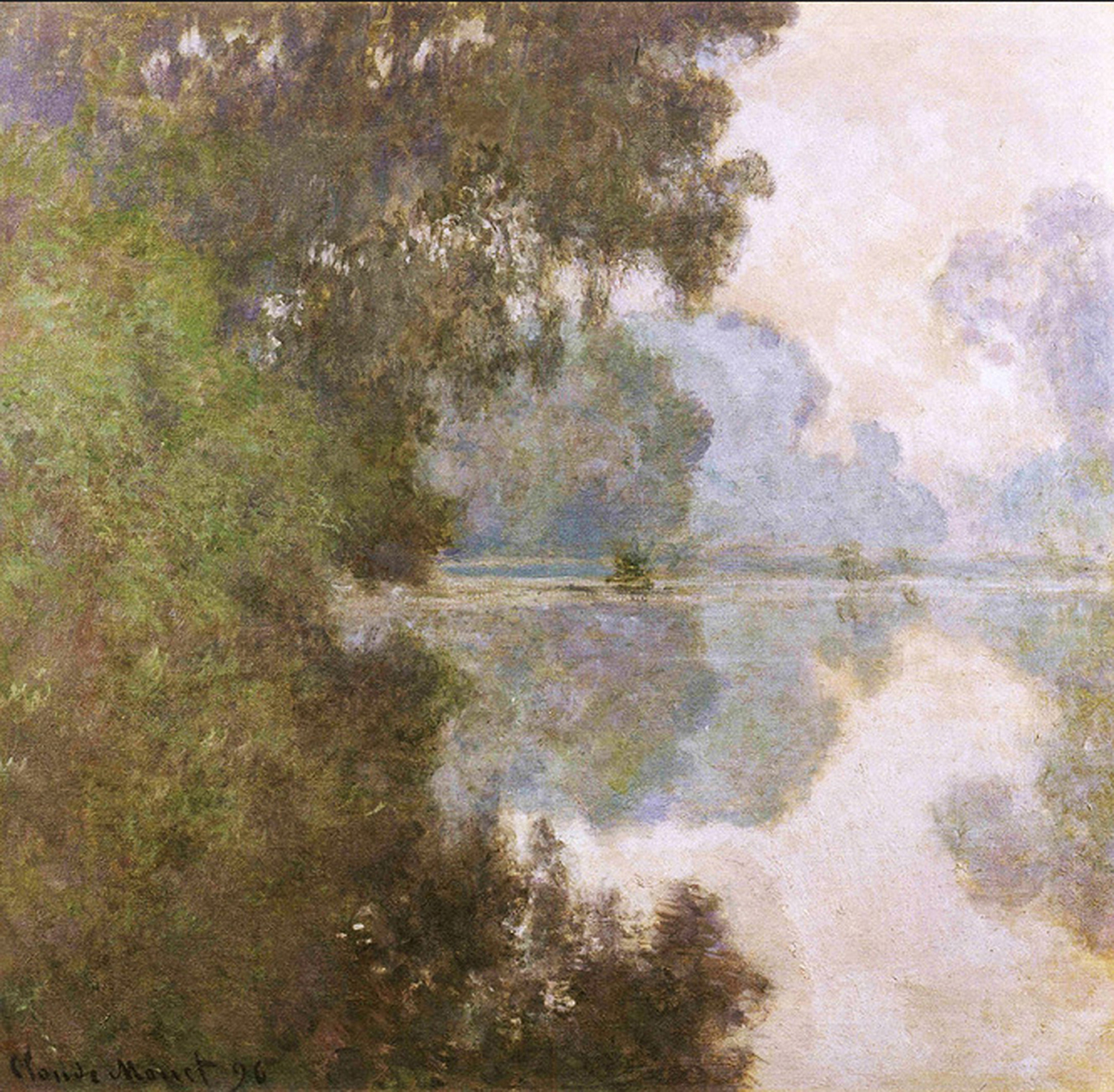 Morning On the Seine Near Giverny, 1896