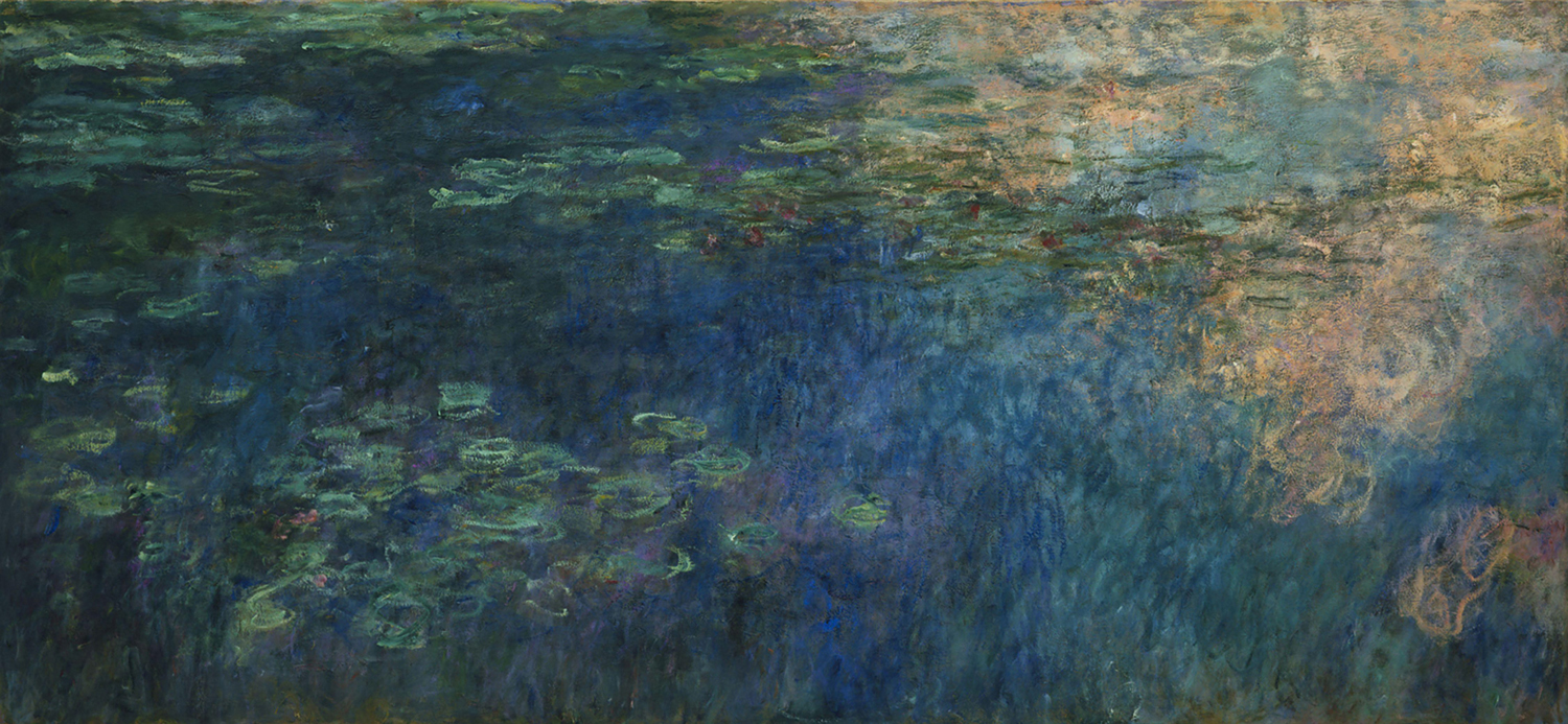 Reflections of Clouds On a Water Lily P, 1920ond