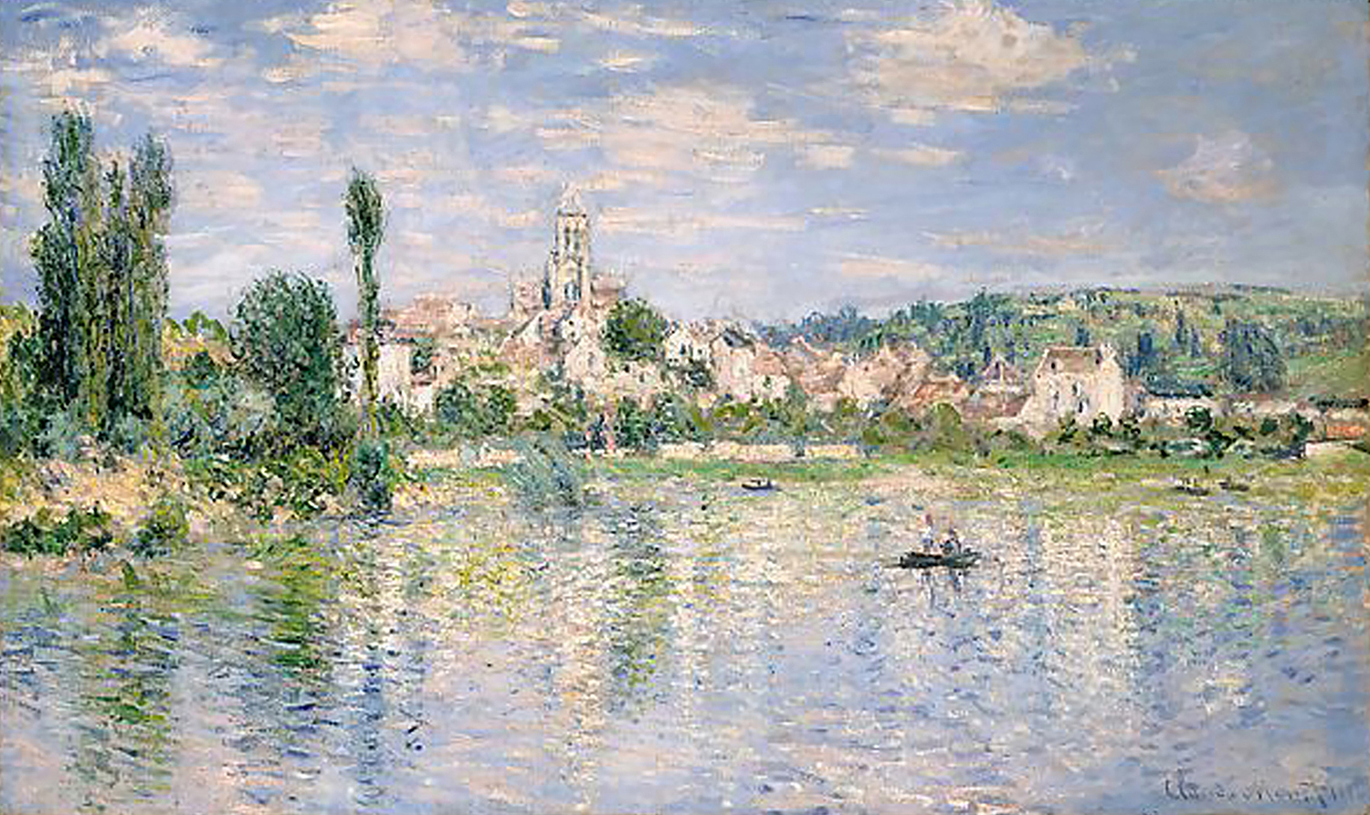 Vetheuil en Ete, 1880